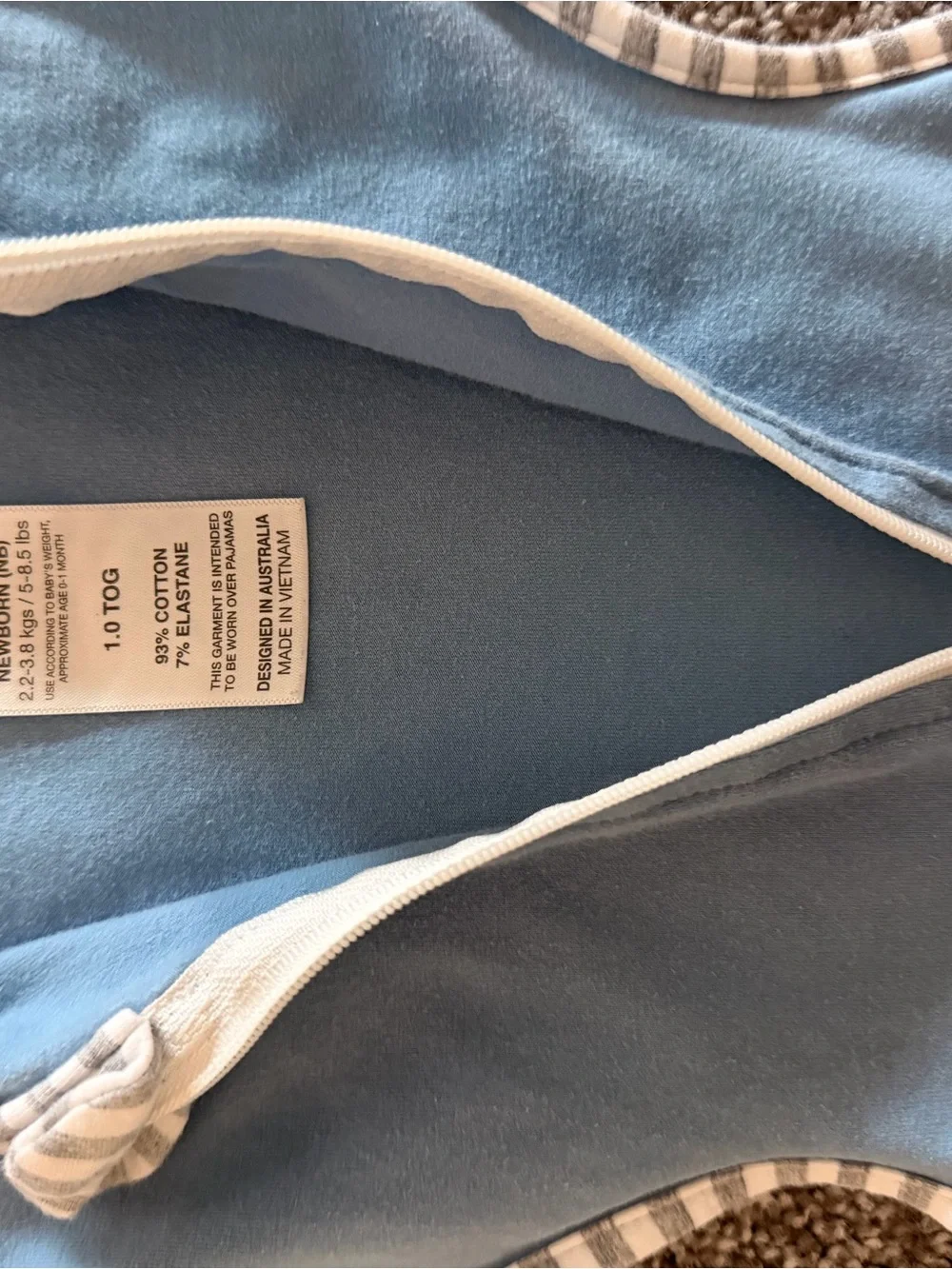 Blue Love to Dream Swaddle Up Sleep Sack - Newborn